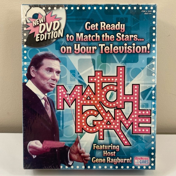 Vintage Match Game DVD: Hosted by Gene Rayburn & Celebrities 70's Style - Picture 2 of 6